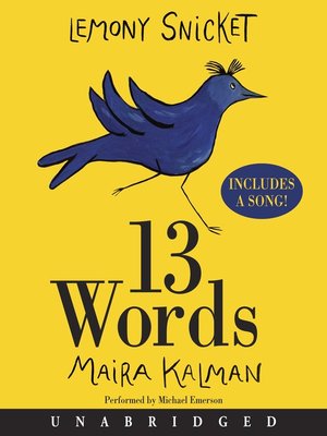 cover image of 13 Words